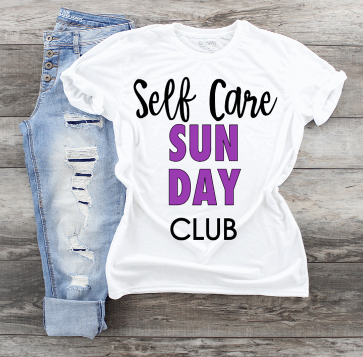 SELF CARE SUNDAY Tee